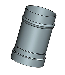 望远镜调焦圆筒外壳