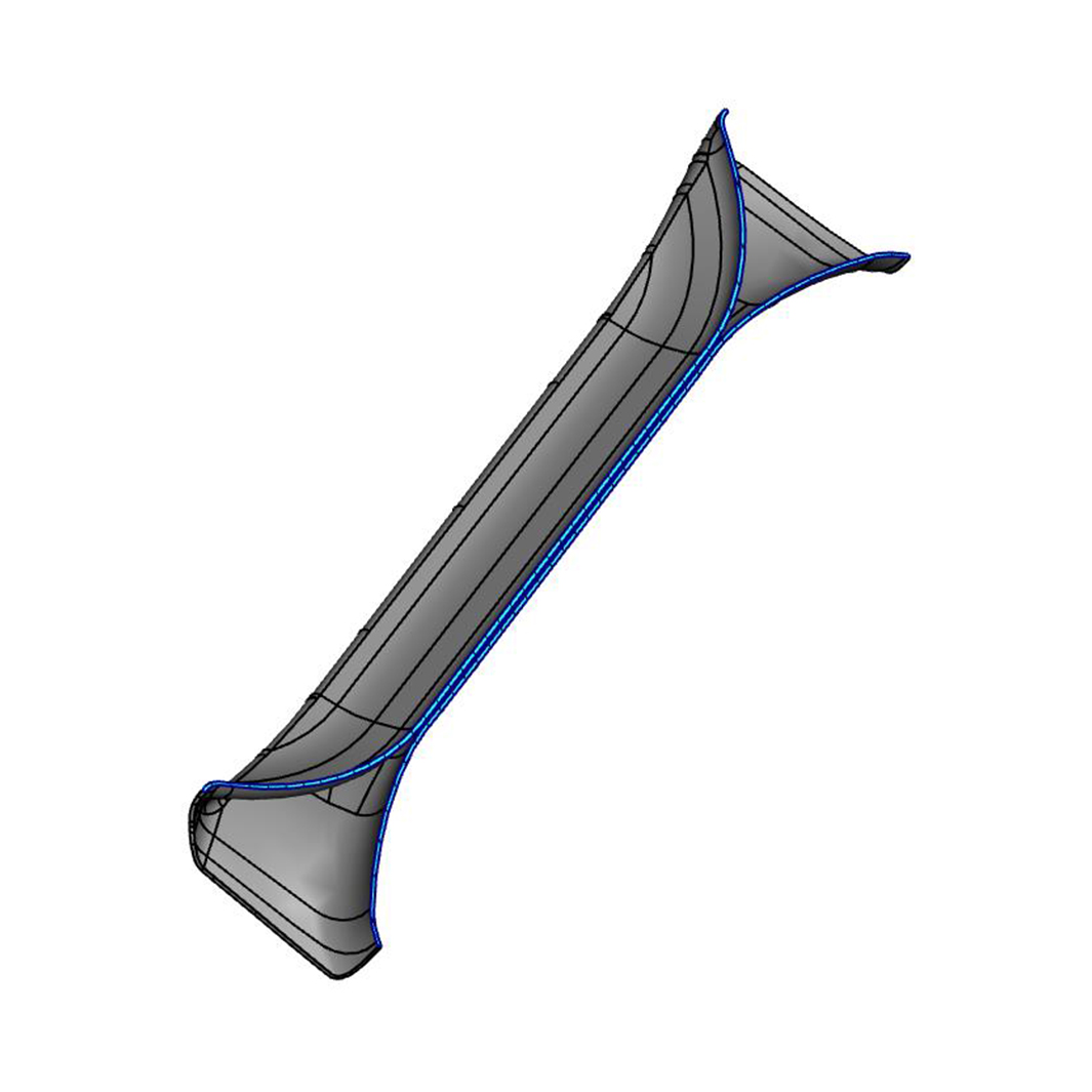 独立后悬副车架承梁