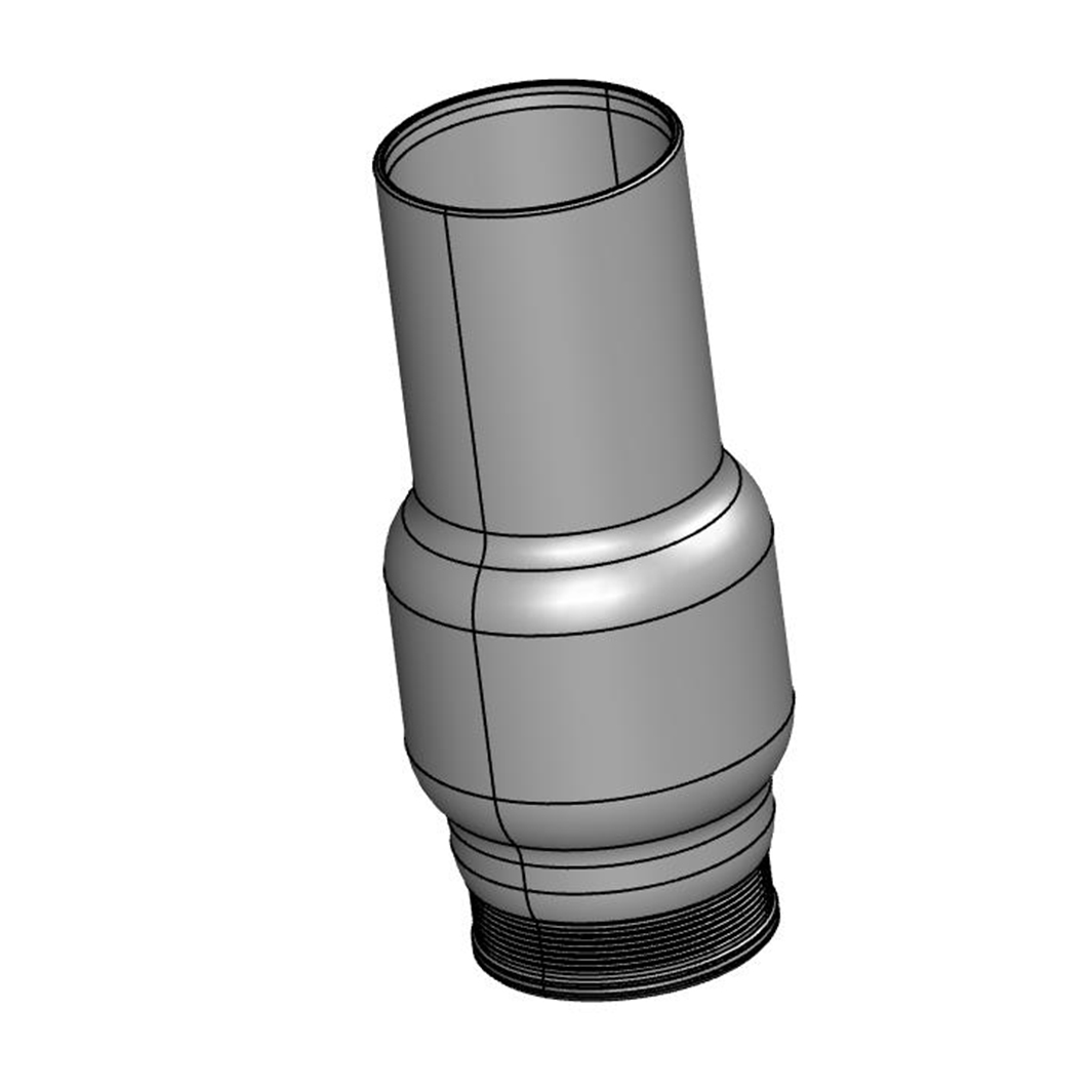 汽车铝制活塞外壳
