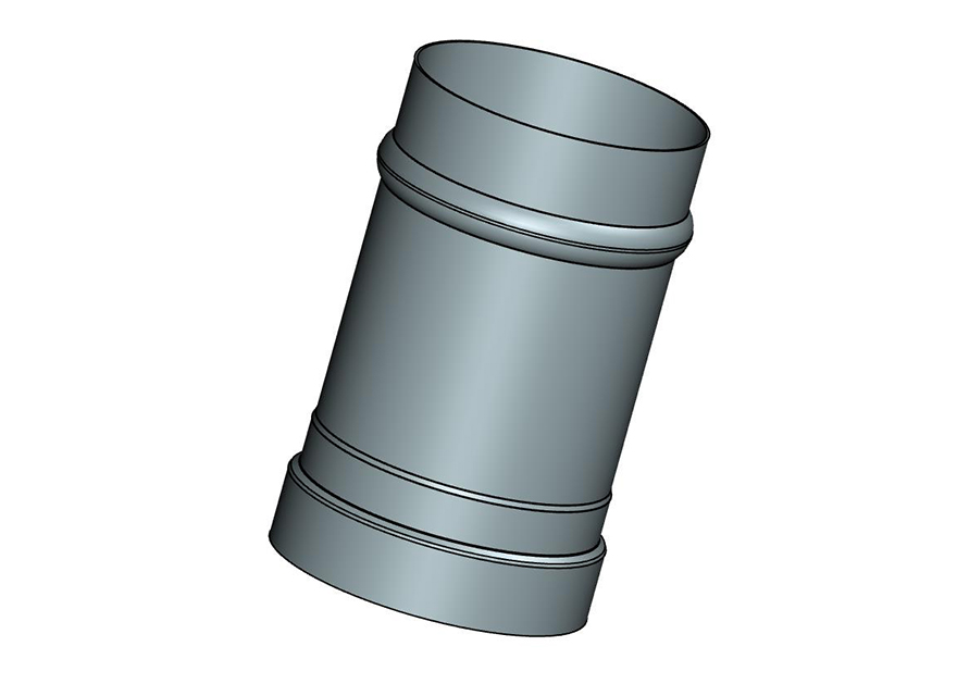 望远镜调焦圆筒外壳