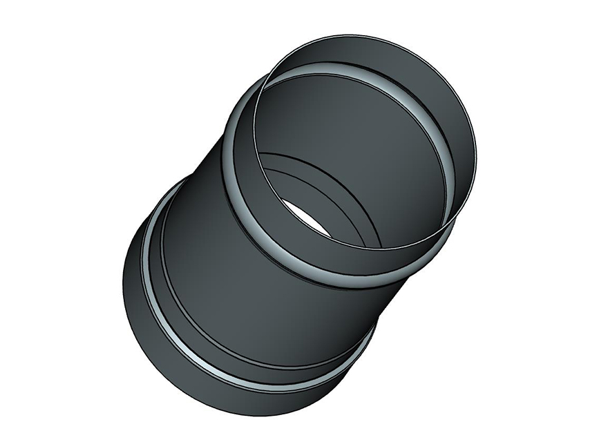 望远镜调焦圆筒外壳