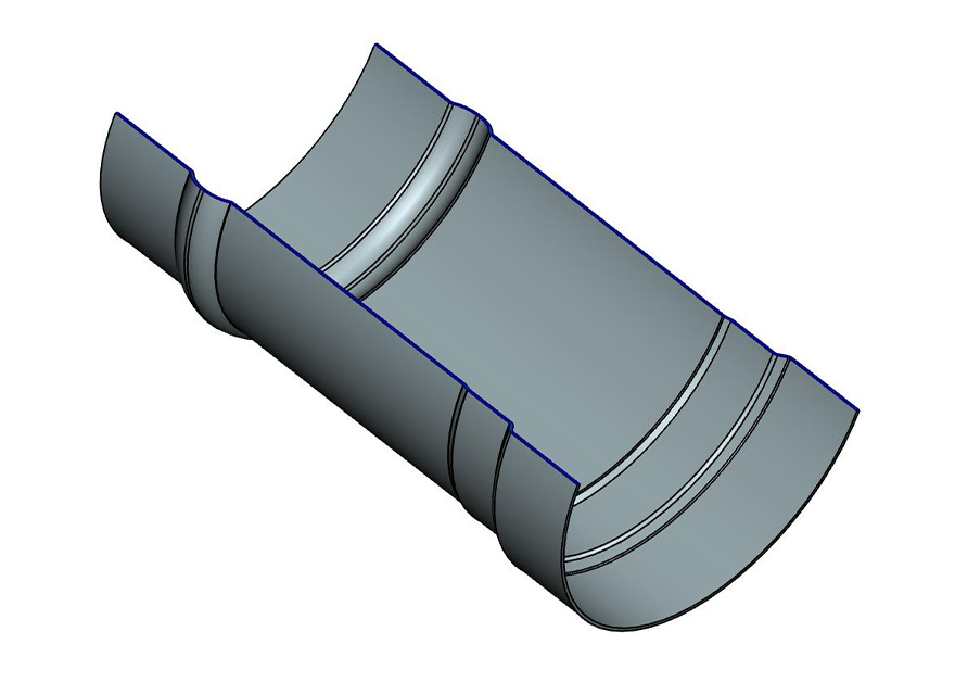 望远镜调焦圆筒外壳